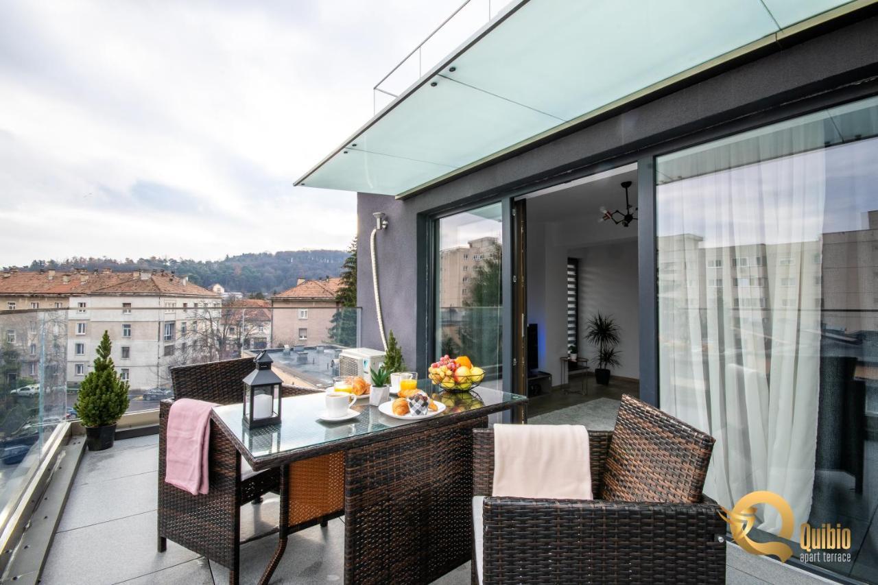 Quibio Apart Terrace Брашов Экстерьер фото